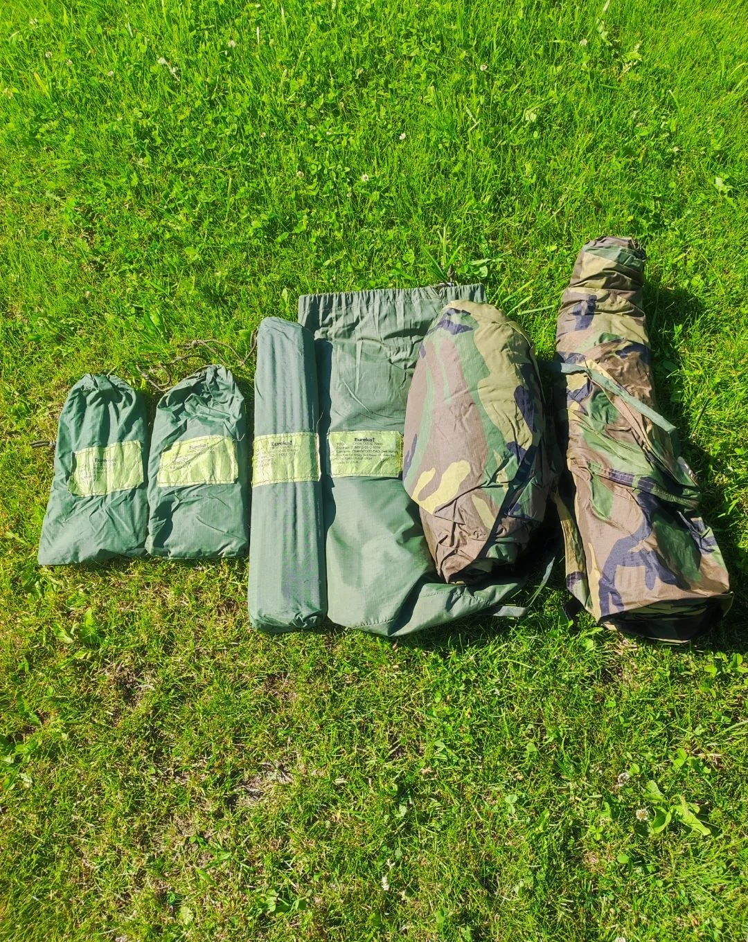 TCOP by Eureka! Tent Combat One Person Woodland Ca - миниатюра 7