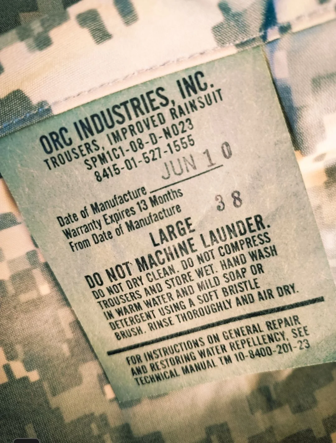 Дождевик ORC Industries Inc. - миниатюра 3