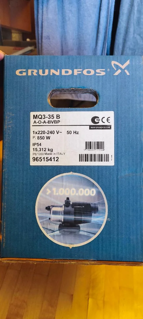 новая насосная станция Grundfos MQ 3 35 - миниатюра 3
