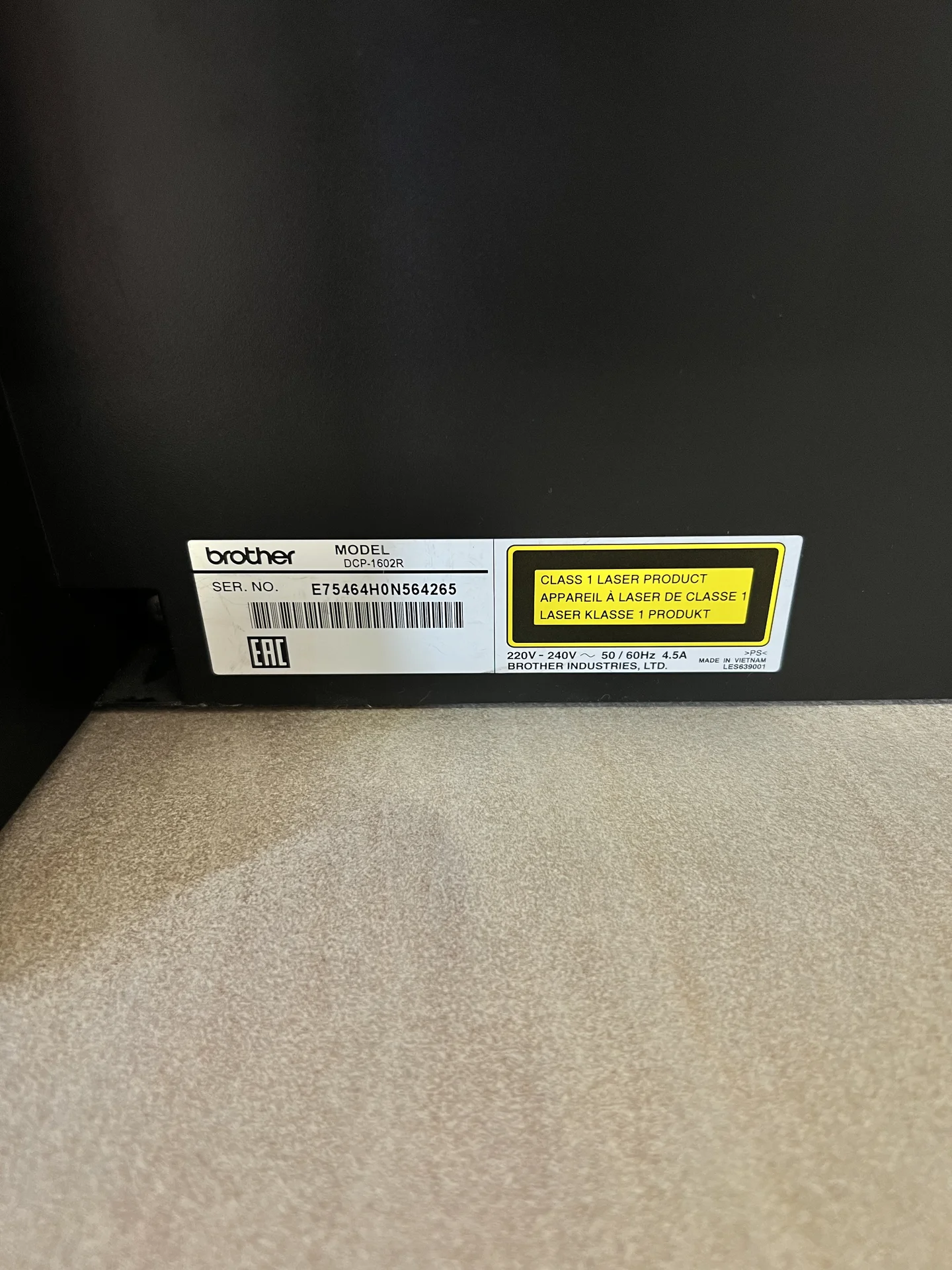 Принтер лазерный мфу brother dcp-1602r - миниатюра 4