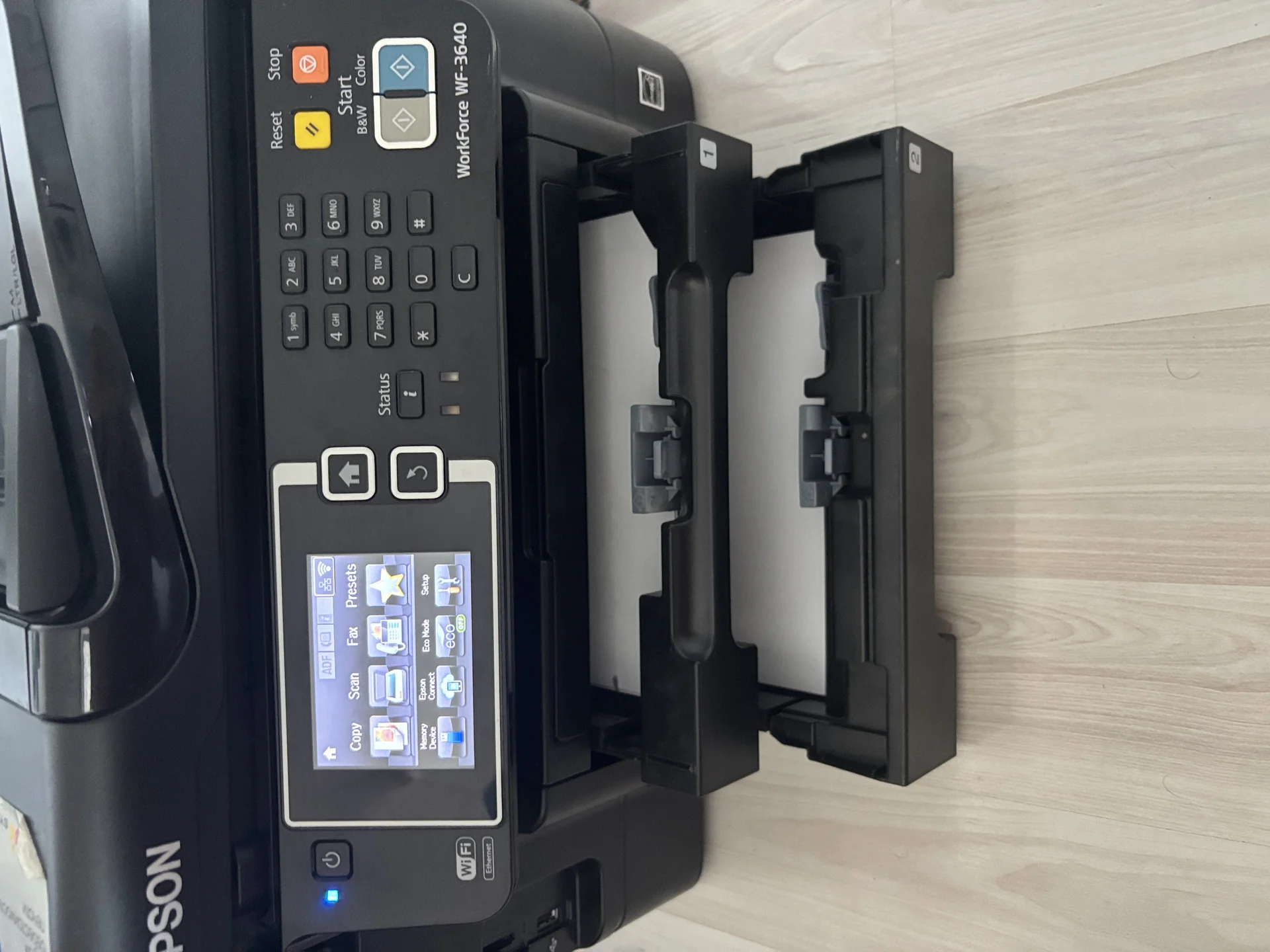 Мфу epson wf-3640 wifi снпч - миниатюра 2