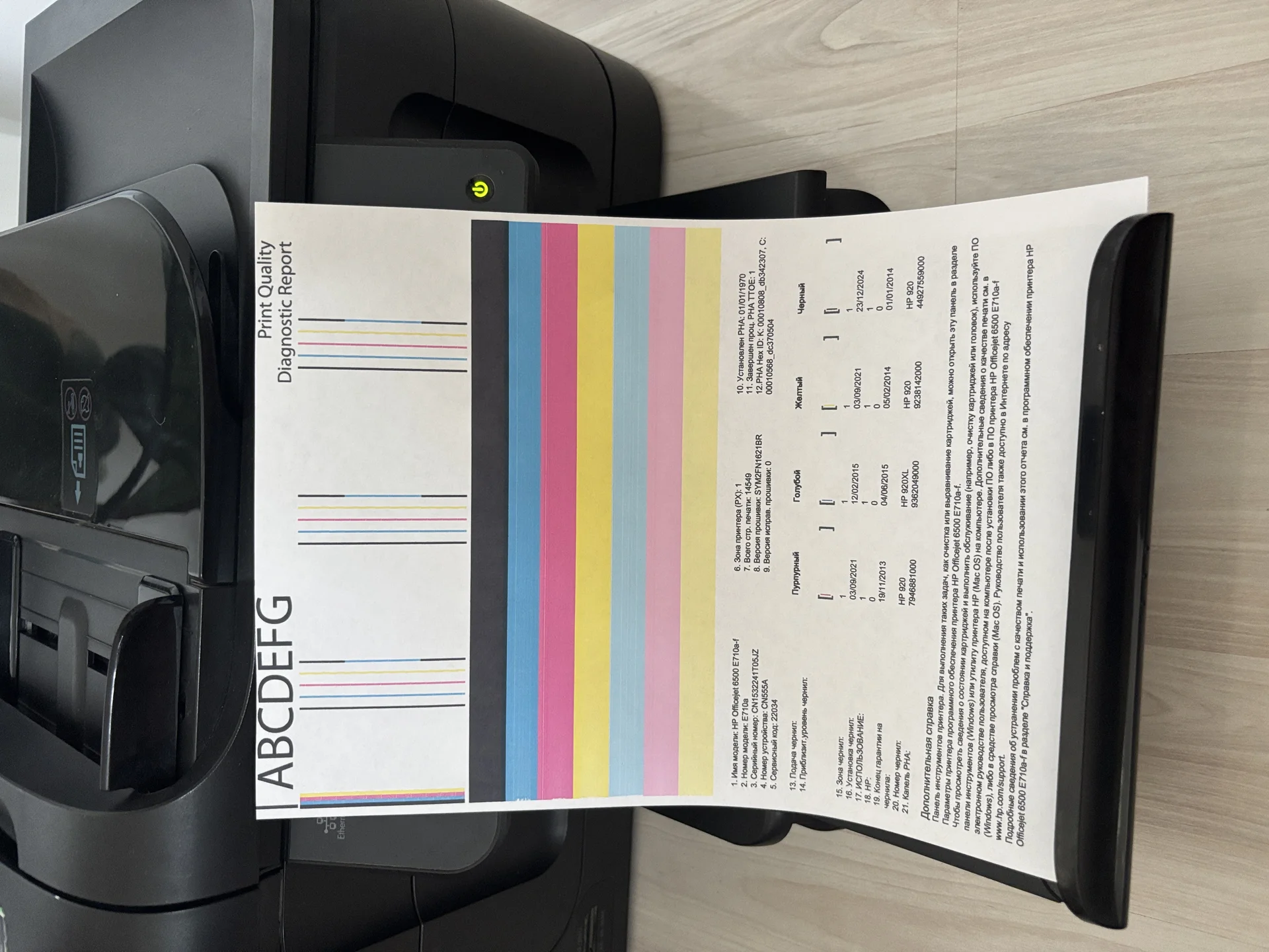 Мфу сетевой цветной hp officejet 6500a - миниатюра 5