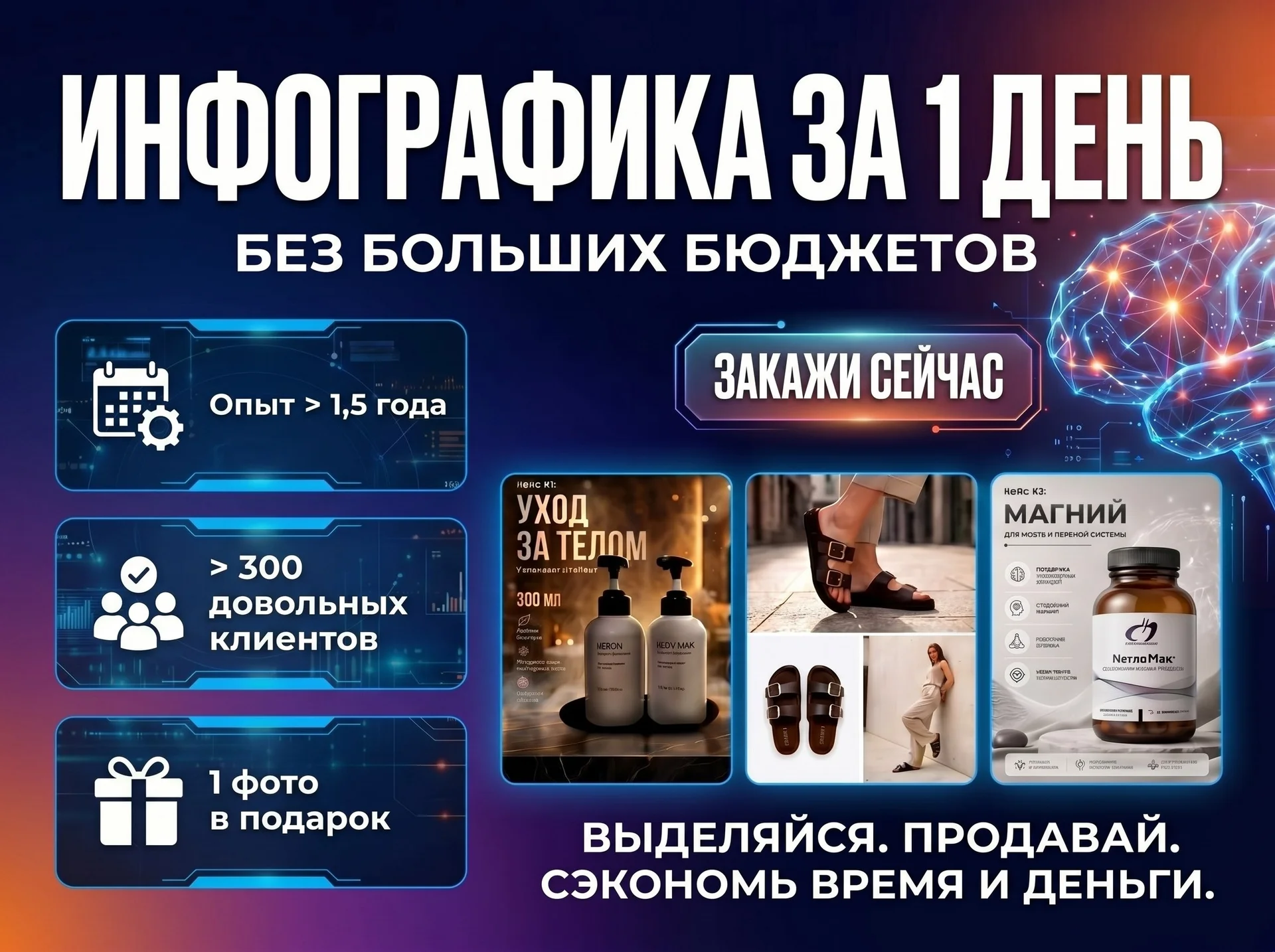 Инфографика для маркетплэйсов - изображение 1