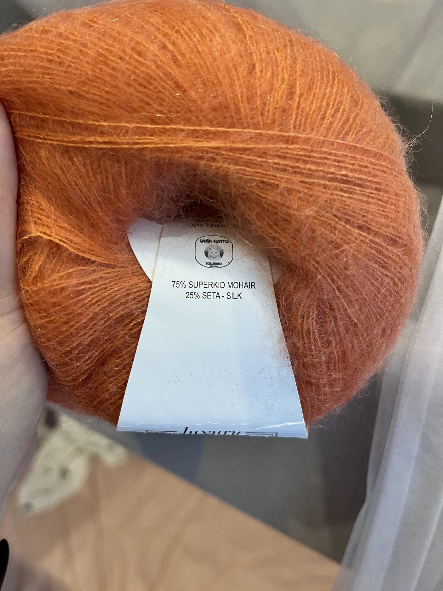 Пряжа Lana gatto silk mohair 8392 - миниатюра 3