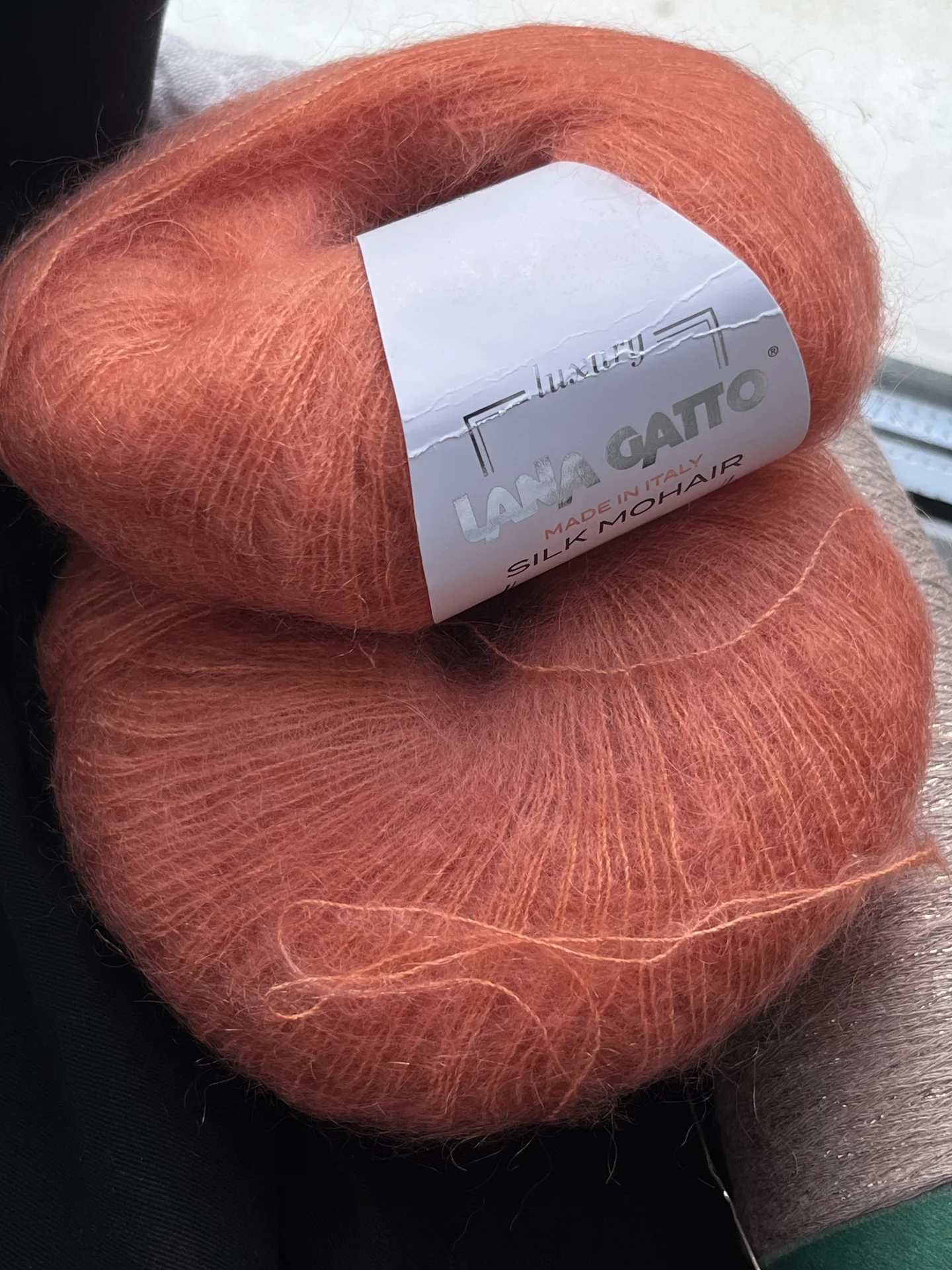 Пряжа Lana gatto silk mohair 8392 - миниатюра 7