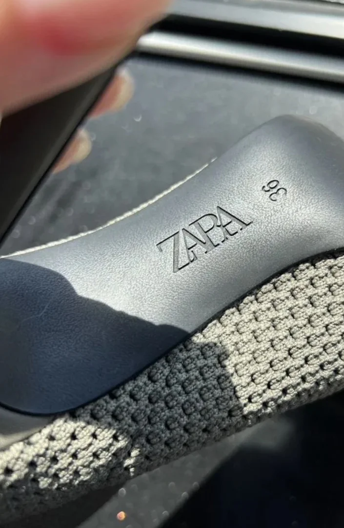 Zara ботильоны вязаные на шпильке 36 - миниатюра 8