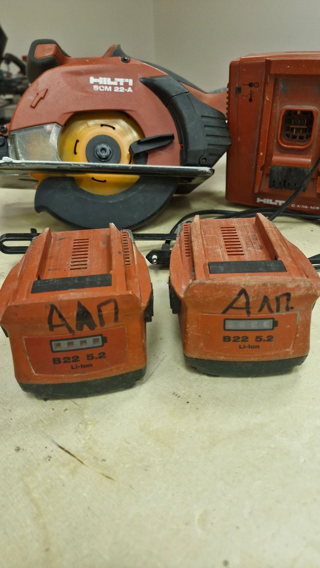 Циркулярная пила Hilti SCM 22-A по металлу - миниатюра 2