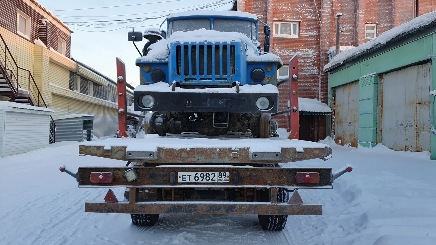 Продам: с/т Урал + п/прицеп НЕФАЗ-93341 длина-14,5м. + трал ЧМЗАП-93853, 2013г.в. ОТС! - миниатюра 37
