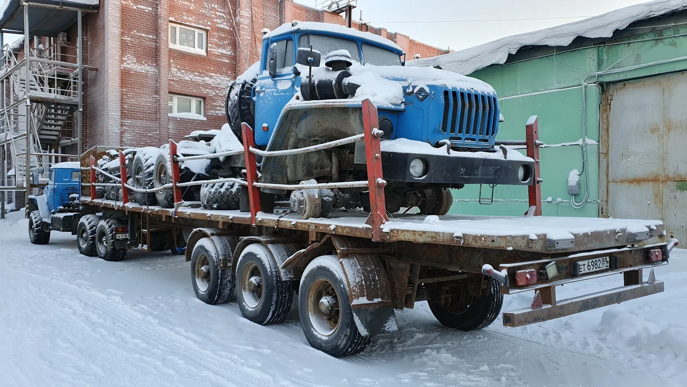Продам: с/т Урал + п/прицеп НЕФАЗ-93341 длина-14,5м. + трал ЧМЗАП-93853, 2013г.в. ОТС! - миниатюра 40