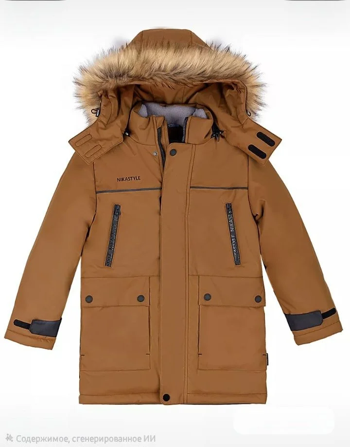Зимняя подростковая куртка фирмы Nikastyle - изображение 1