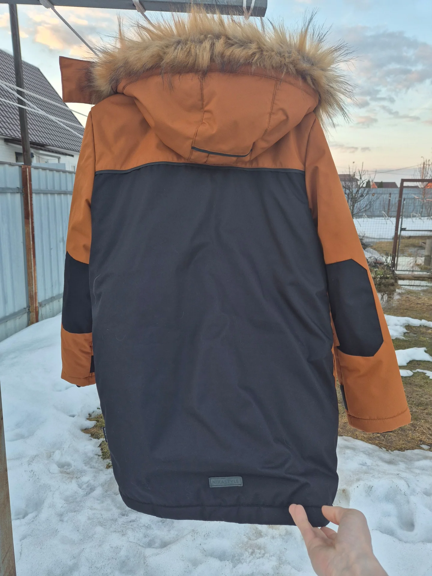 Зимняя подростковая куртка фирмы Nikastyle - миниатюра 6