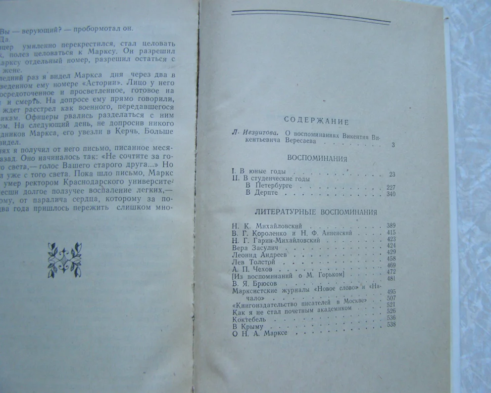 Вересаев Воспоминания - миниатюра 3