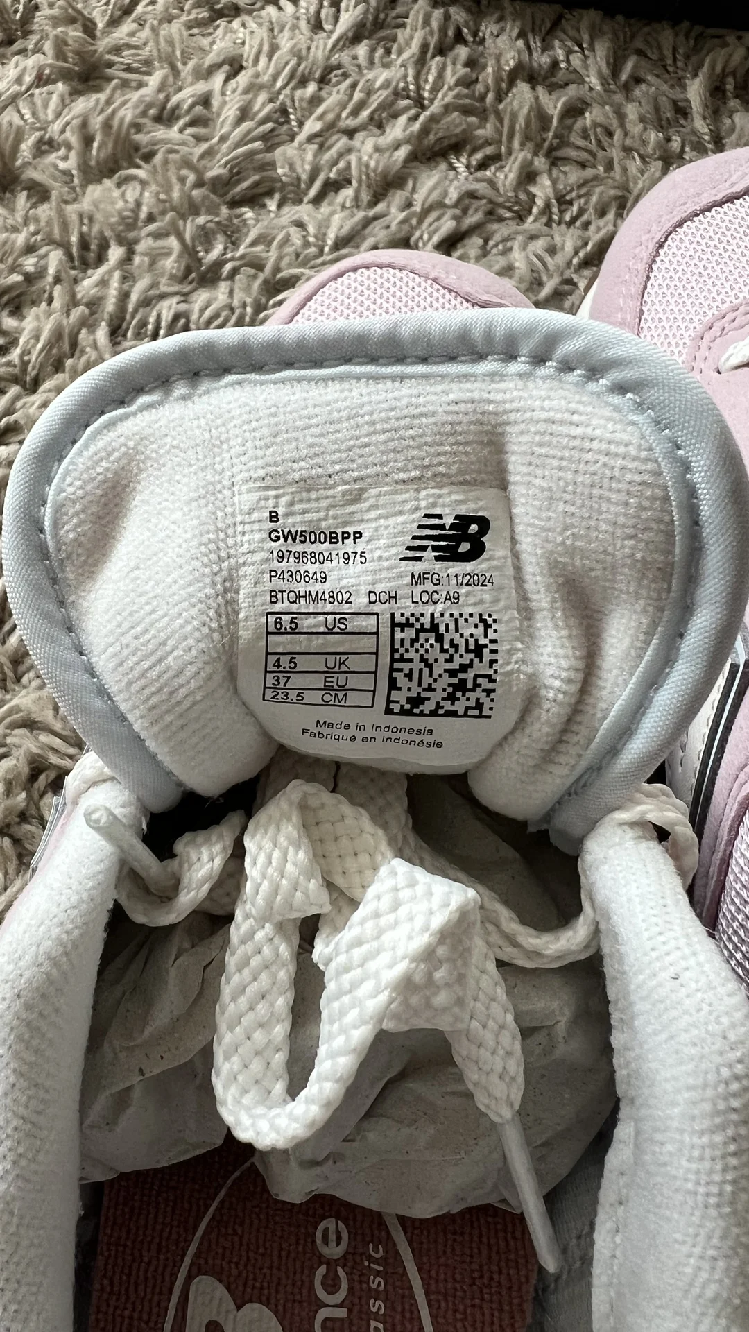 Кроссовки женские new balance оригинал 37-37.5 - миниатюра 6
