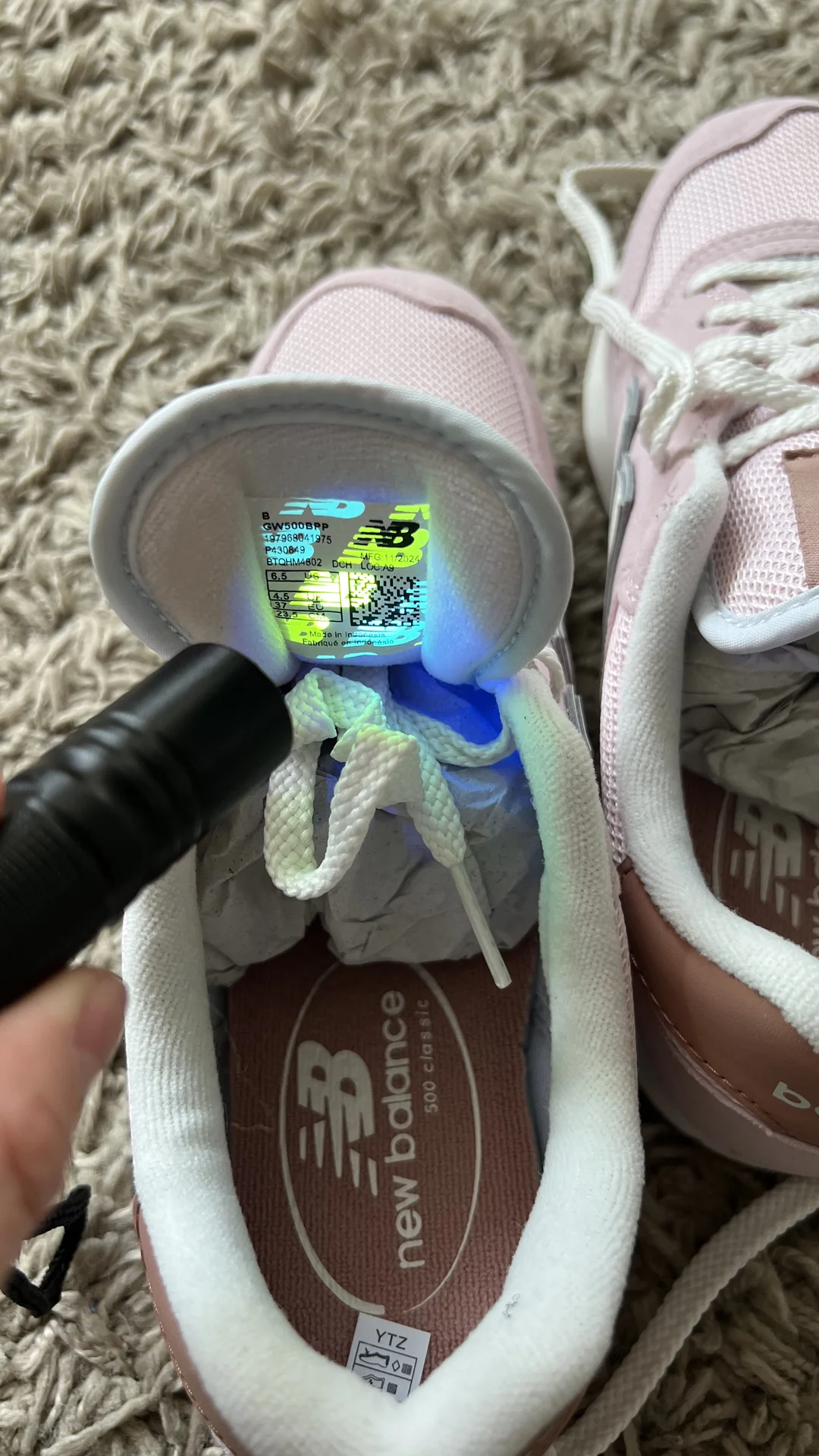 Кроссовки женские new balance оригинал 37-37.5 - миниатюра 7