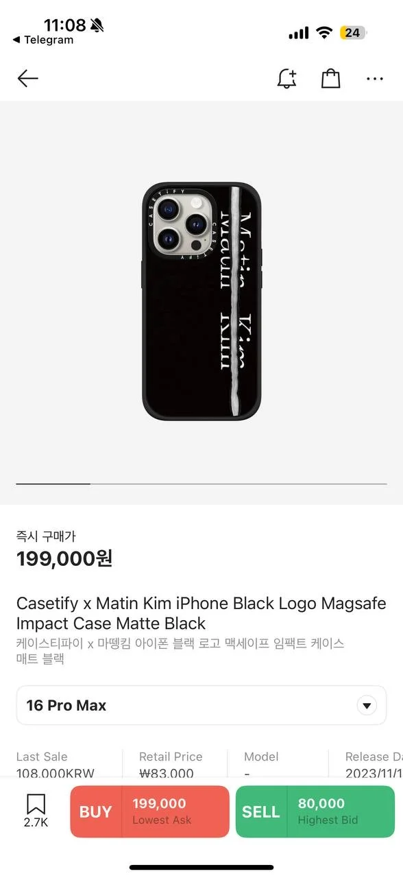 Чехол IPhone 16 pro max casetify - миниатюра 2