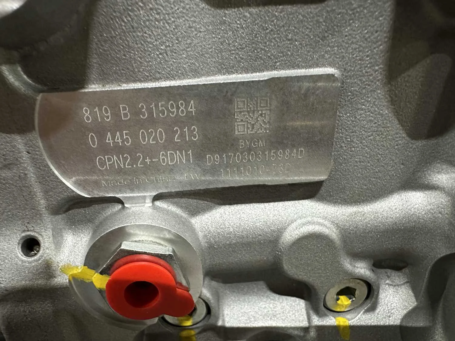 ТНВД CA6DM2 Eвро5 390 л.с.J6 - миниатюра 2