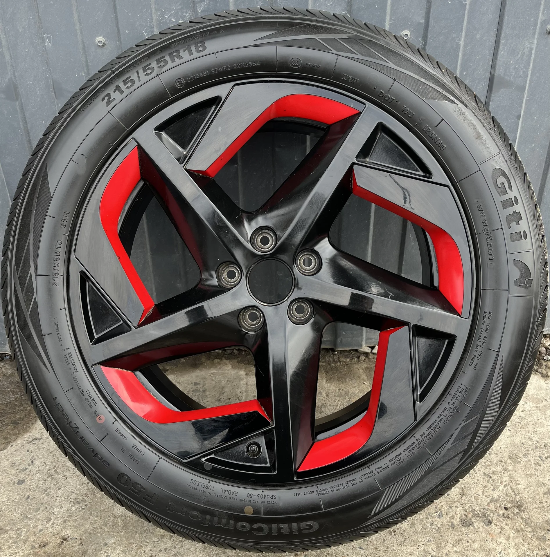 Литой диск R18 5х108 (Chery) с датчиком давления - изображение 1