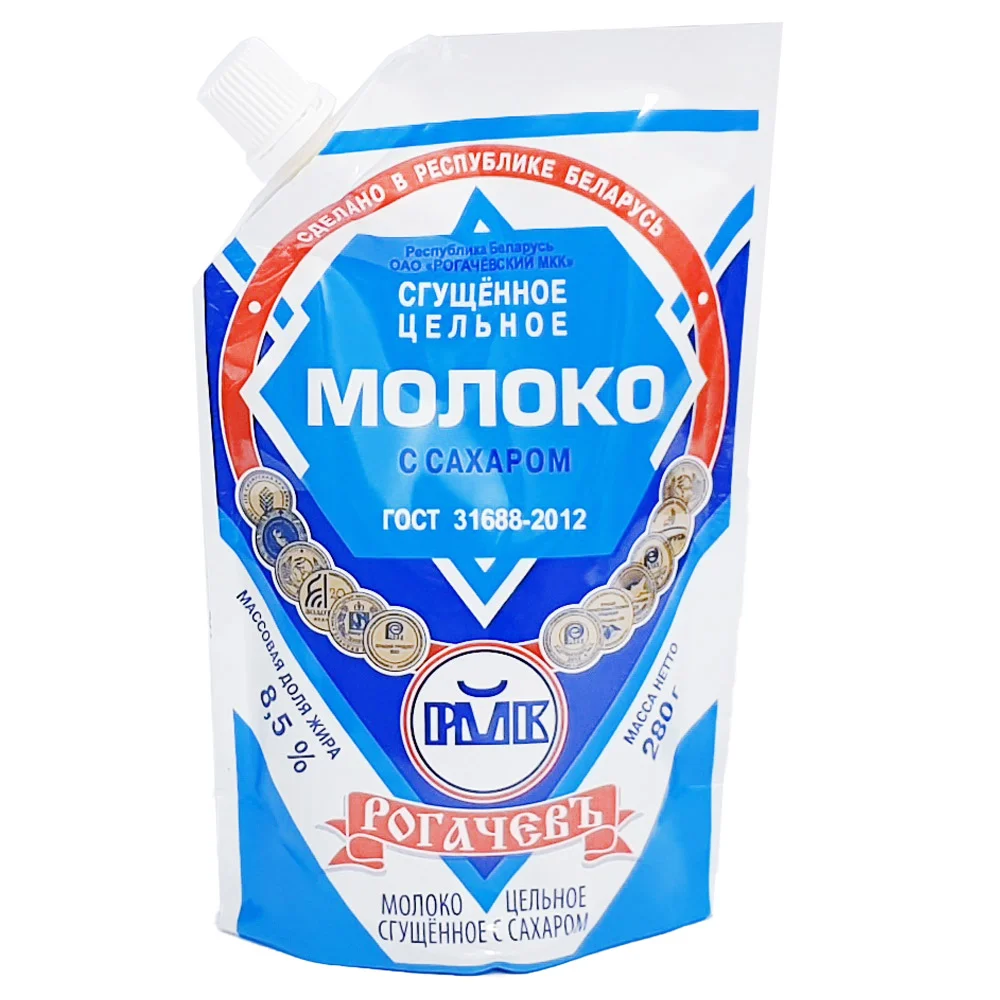 мол. сгущ. сах.8,5%"рогачев"дой-пак270гр - изображение 1