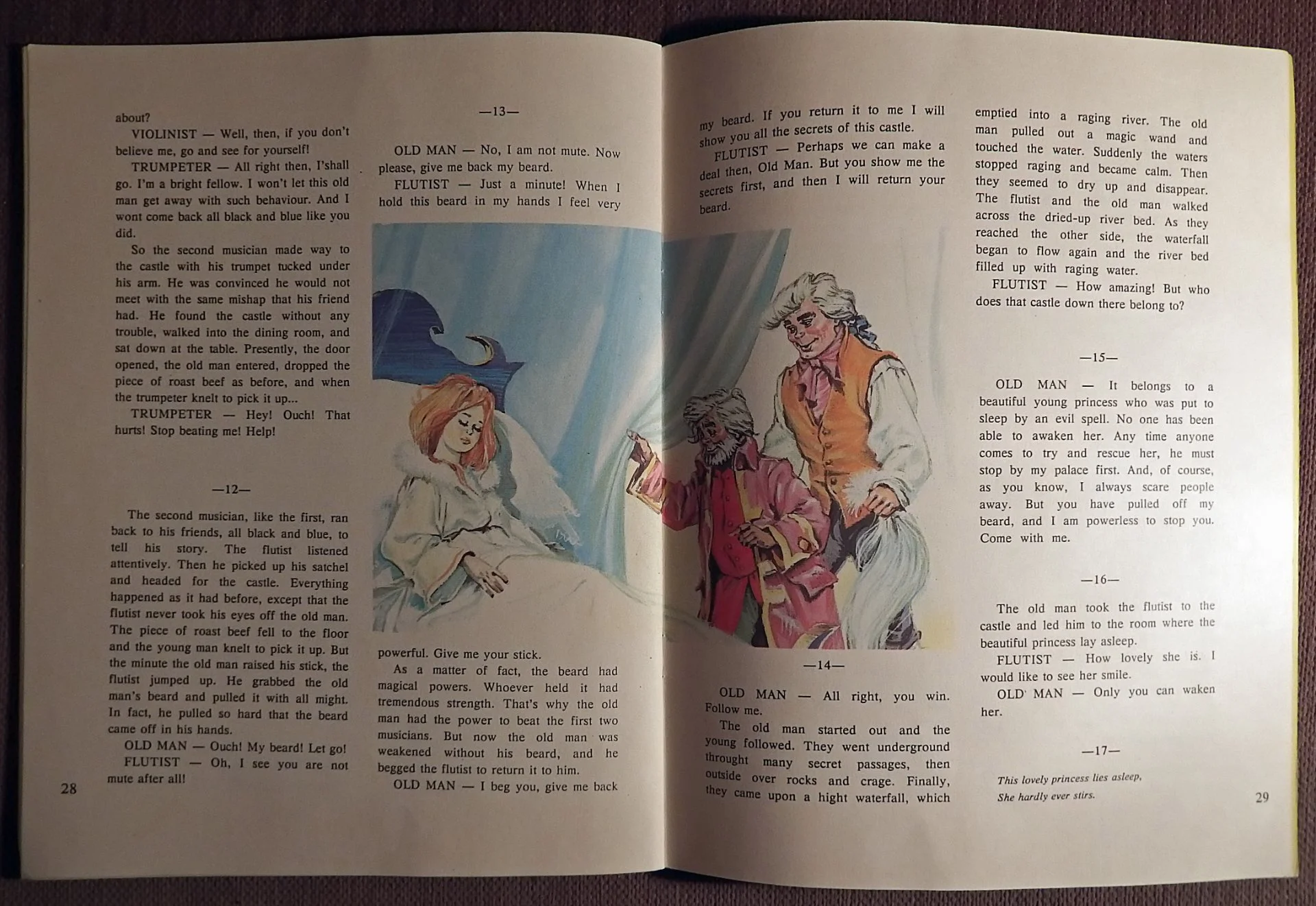 Книга. Три музыканта. Сказка (на русском и английском языках). 1993 год - миниатюра 6
