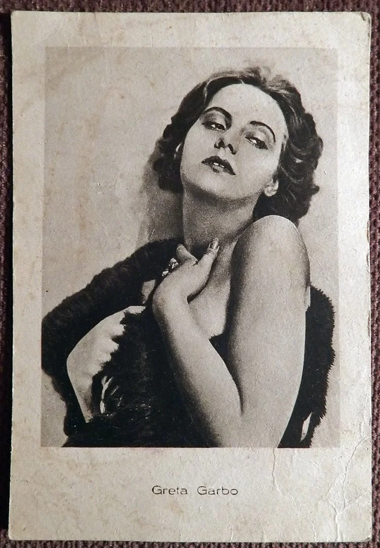 Открытка. Грета Гарбо. 1920-е годы - изображение 1