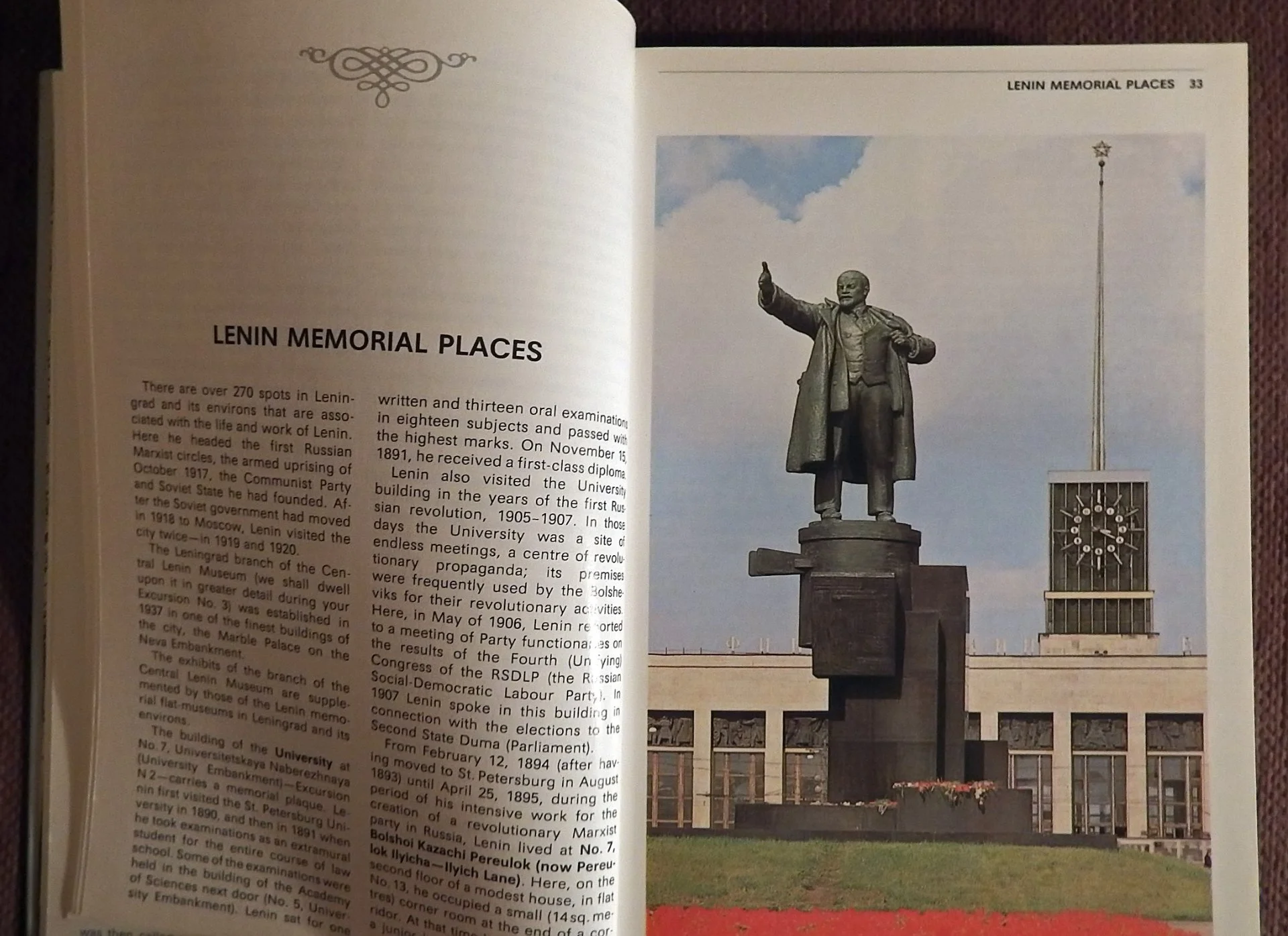 Книга. П. Канн. Ленинград. Путеводитель. На английском языке. 1984 год - миниатюра 3