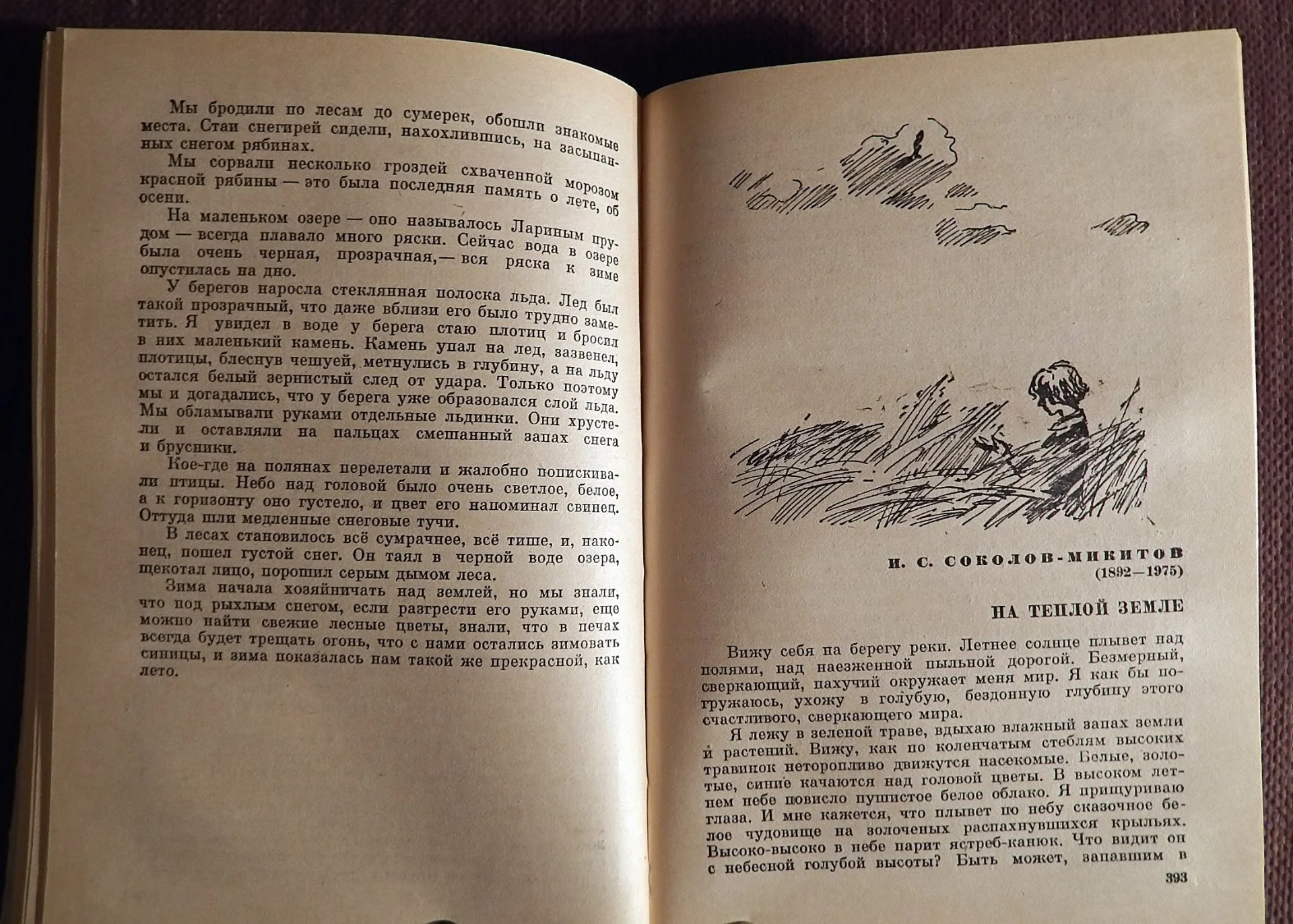 Книга. Времена года. Рассказы о природе. Сборник. 1976 год - миниатюра 4