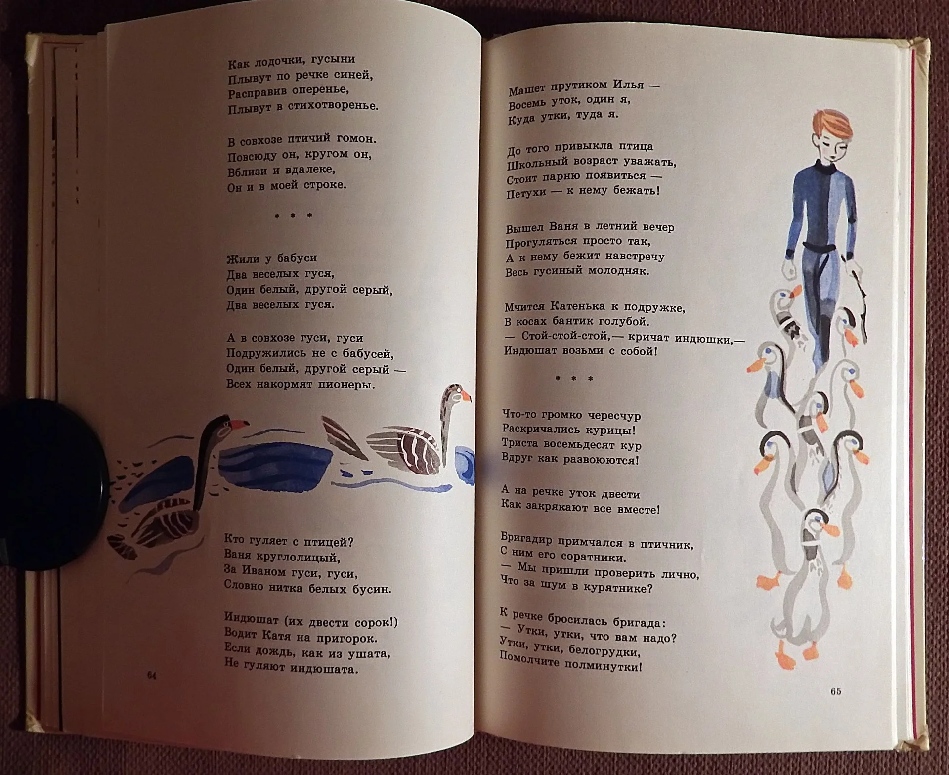 Книга. А. Барто. У нас под крылом. 1981 год - миниатюра 6