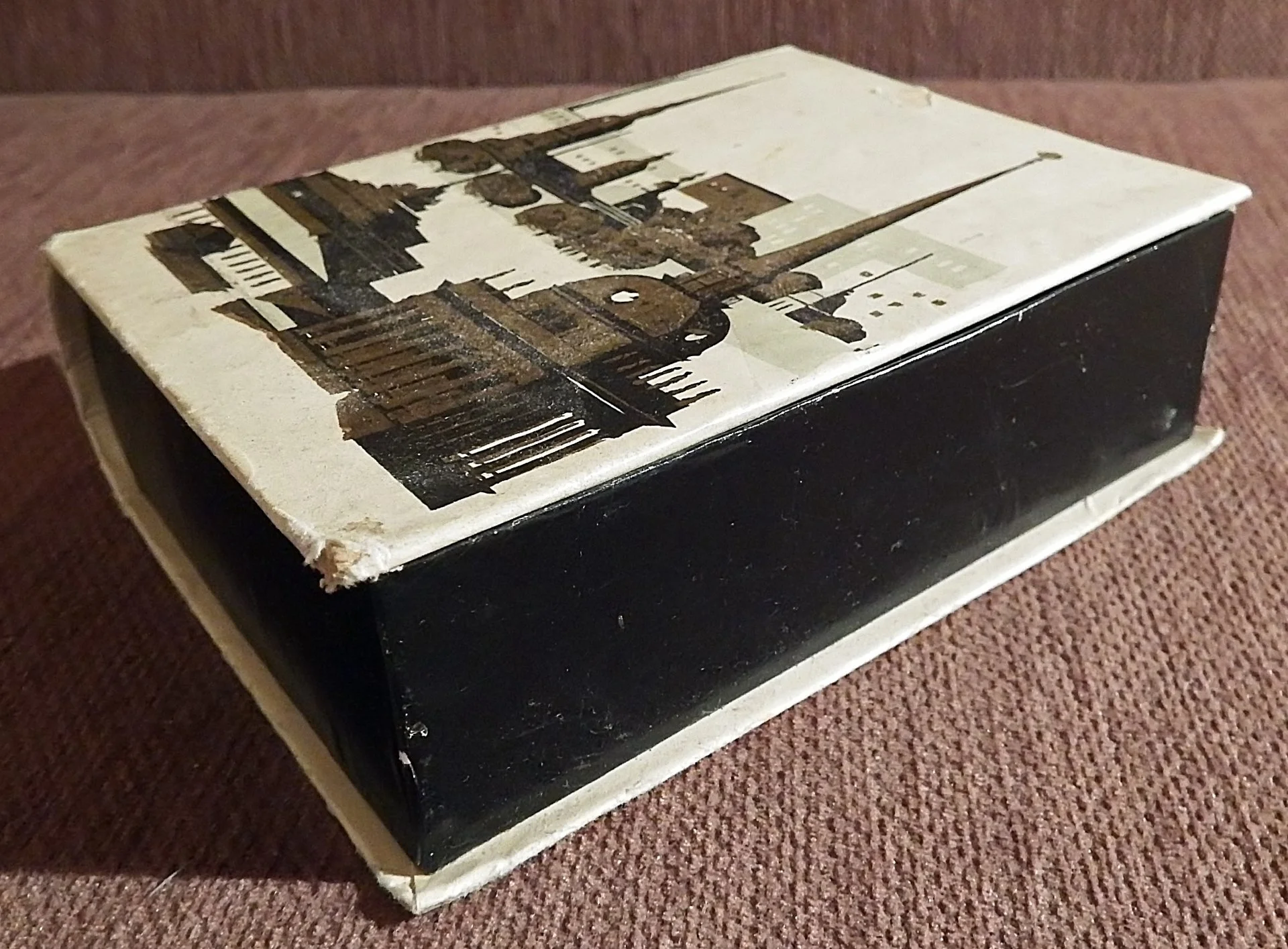 Коробка из-под коньяка. Росглаввино. СССР - миниатюра 2