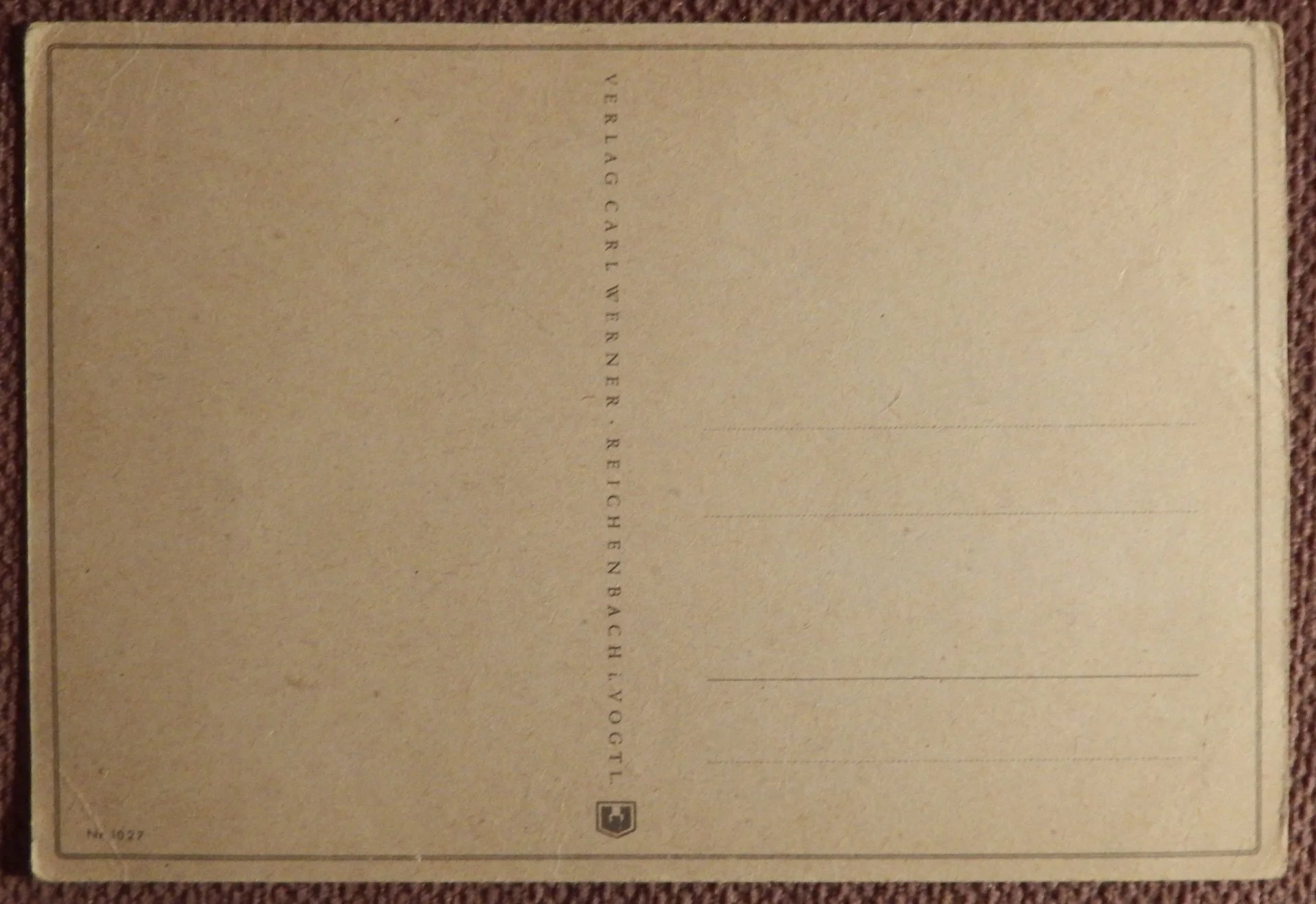 Открытка. Веселый дуэт. Девочка. Собака. Дети. Германия. 1930-е годы - миниатюра 2