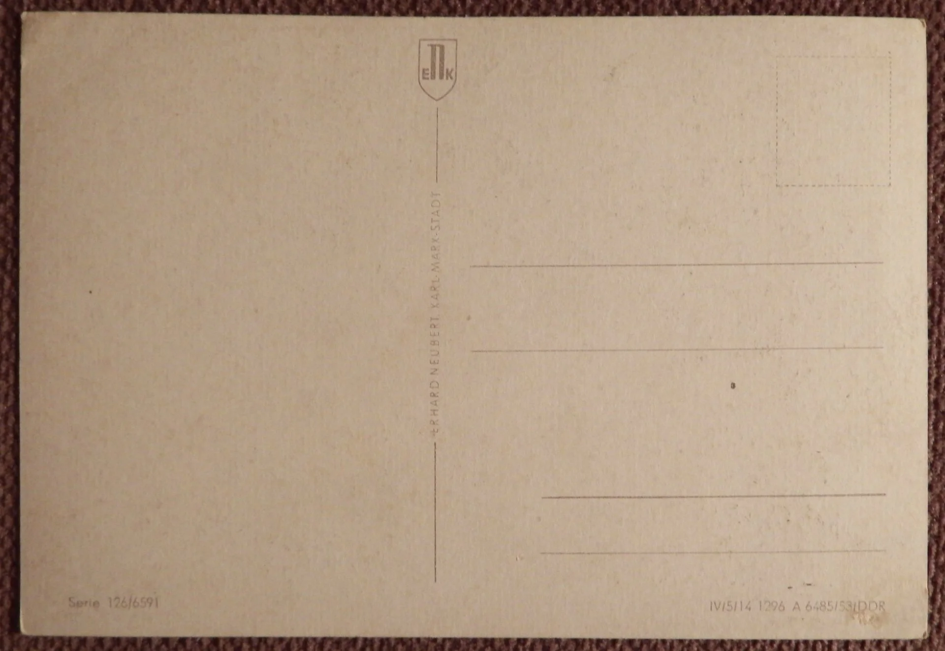 Открытка. Девочка с мыльными пузырями. Дети. Германия. 1930-е годы - миниатюра 2