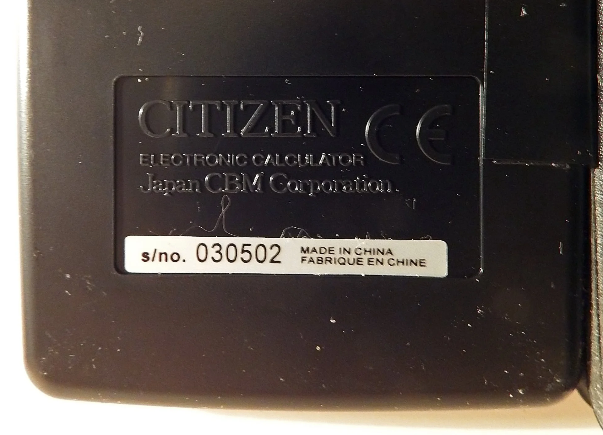 Карманный калькулятор Citizen LC-5050 - миниатюра 4