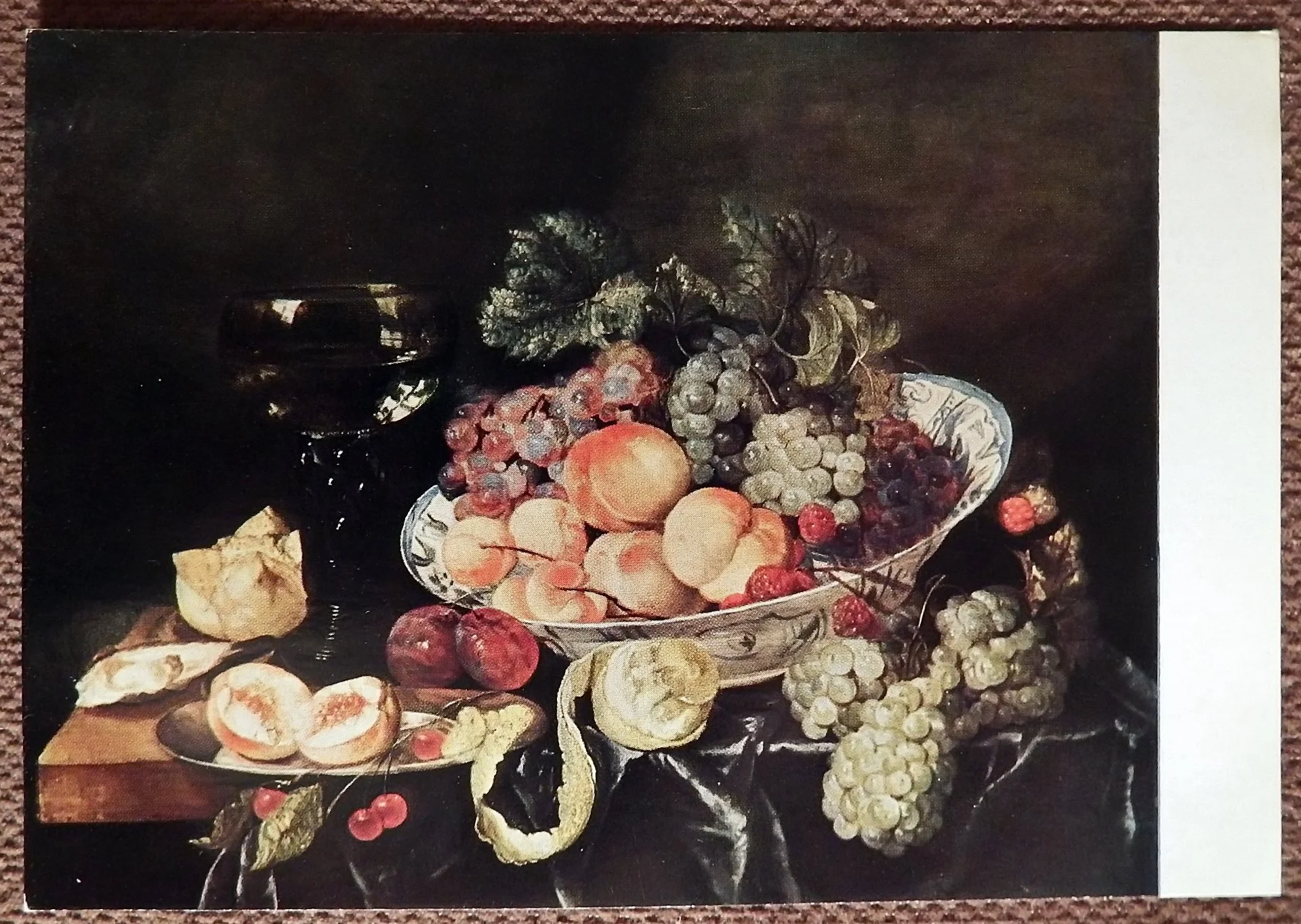 Открытка. А. Бейерен. Натюрморт. Живопись. Венгрия - миниатюра 2