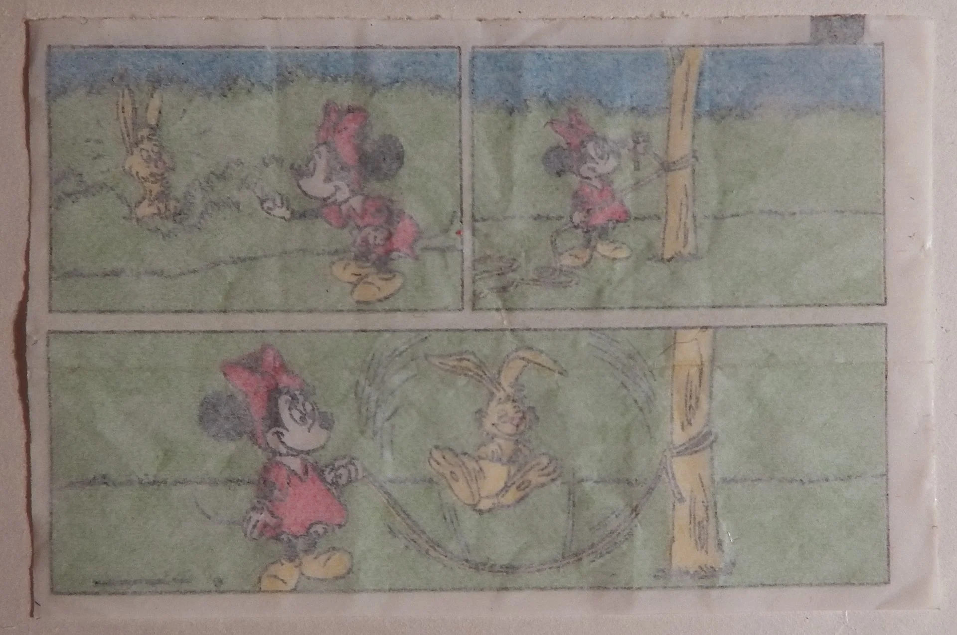 Вкладыш от жевательной резинки Donald. Дональд. Дисней. Микки Маус. 1980-е годы - миниатюра 2