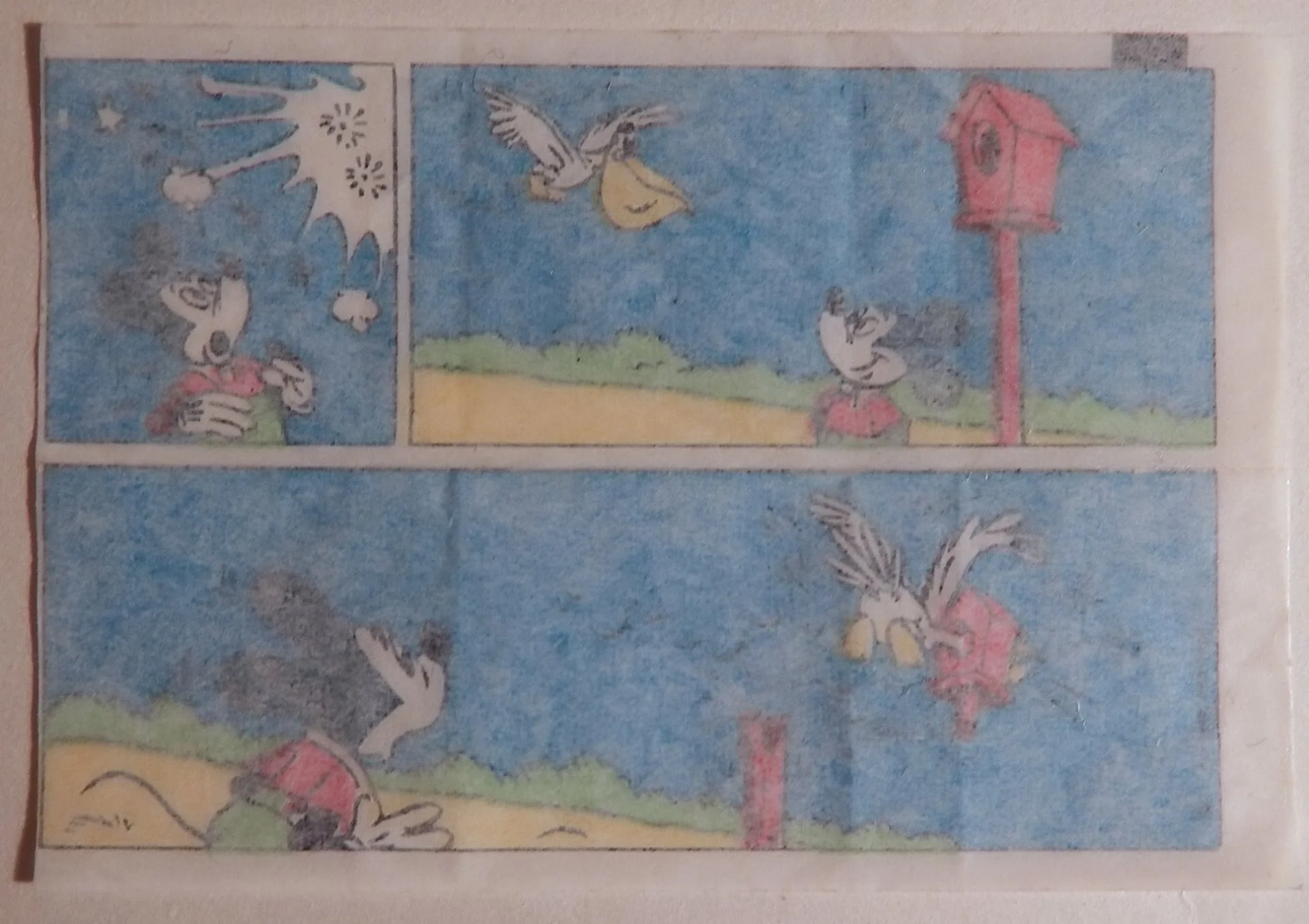 Вкладыш от жевательной резинки Donald. Дональд. Дисней. Микки Маус. № 3. 1980-е годы - миниатюра 2