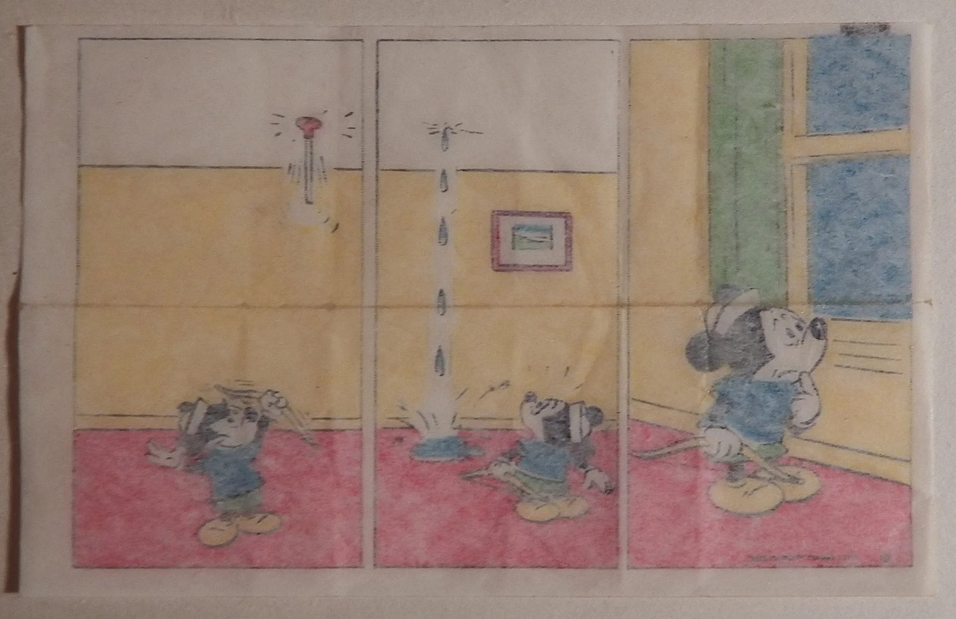 Вкладыш от жевательной резинки Donald. Дональд. Дисней. Микки Маус. № 4. 1980-е годы - миниатюра 2