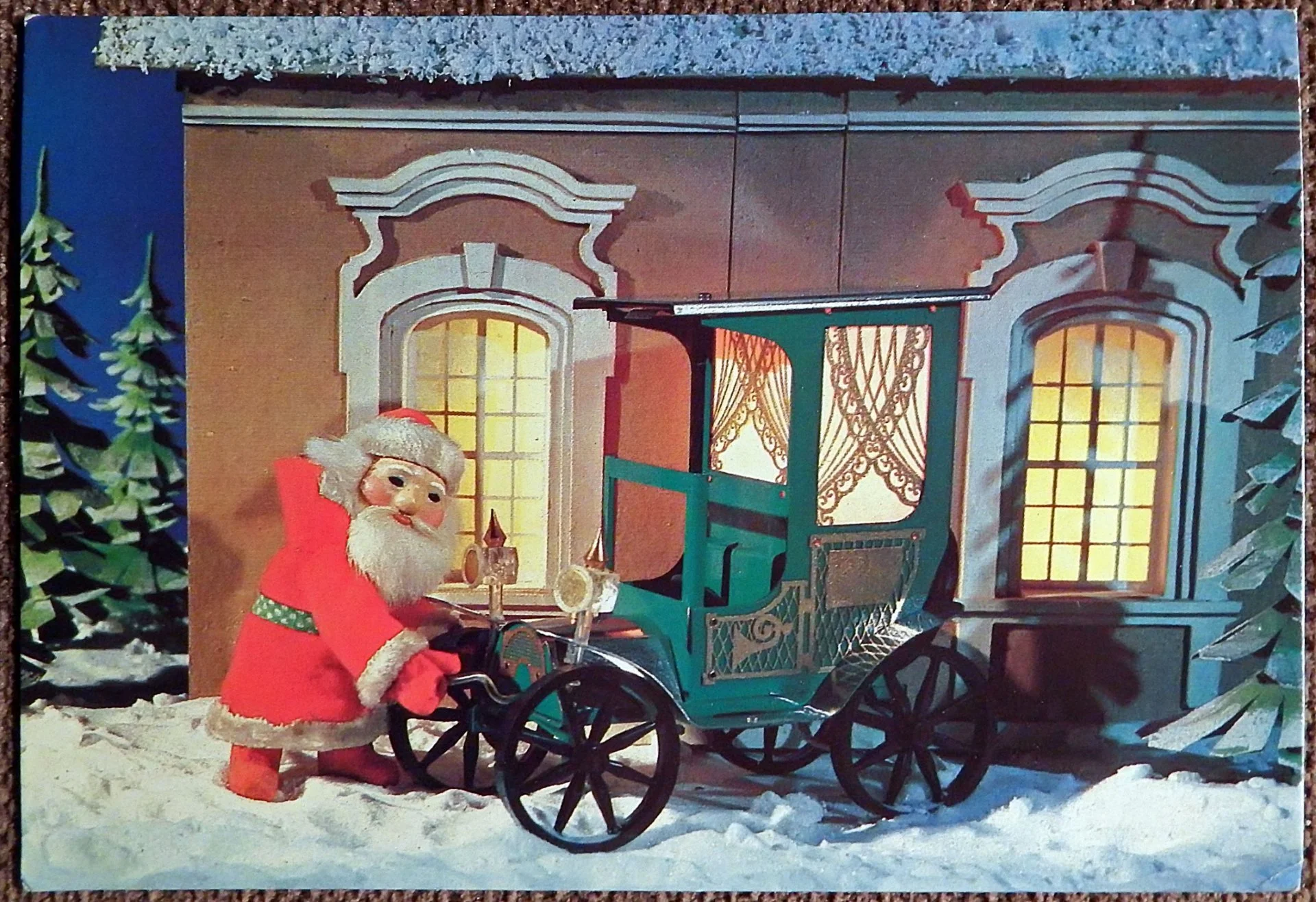 Открытка. Поклад. С Новым годом. 1990 год. - изображение 1