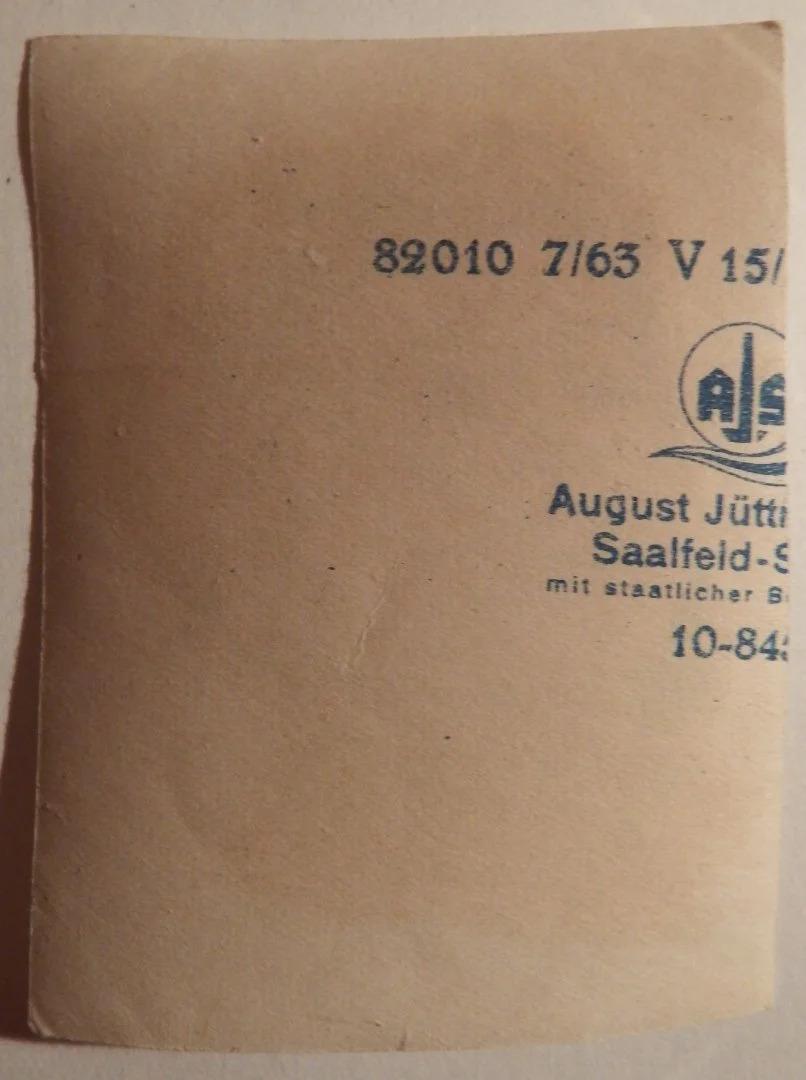 Переводная картинка. Девушка. ГДР. 1963 год - миниатюра 2