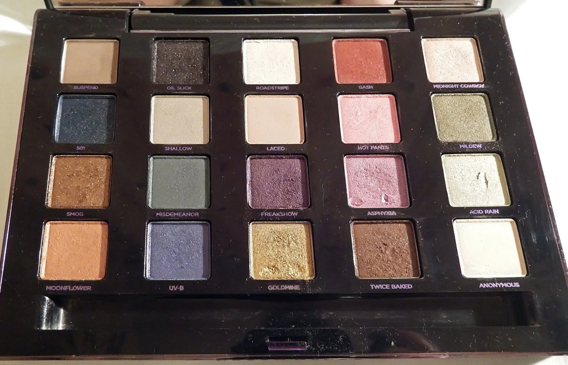 Палетка теней Urban Decay XX Vice LTD Reloaded с зеркалом - миниатюра 2