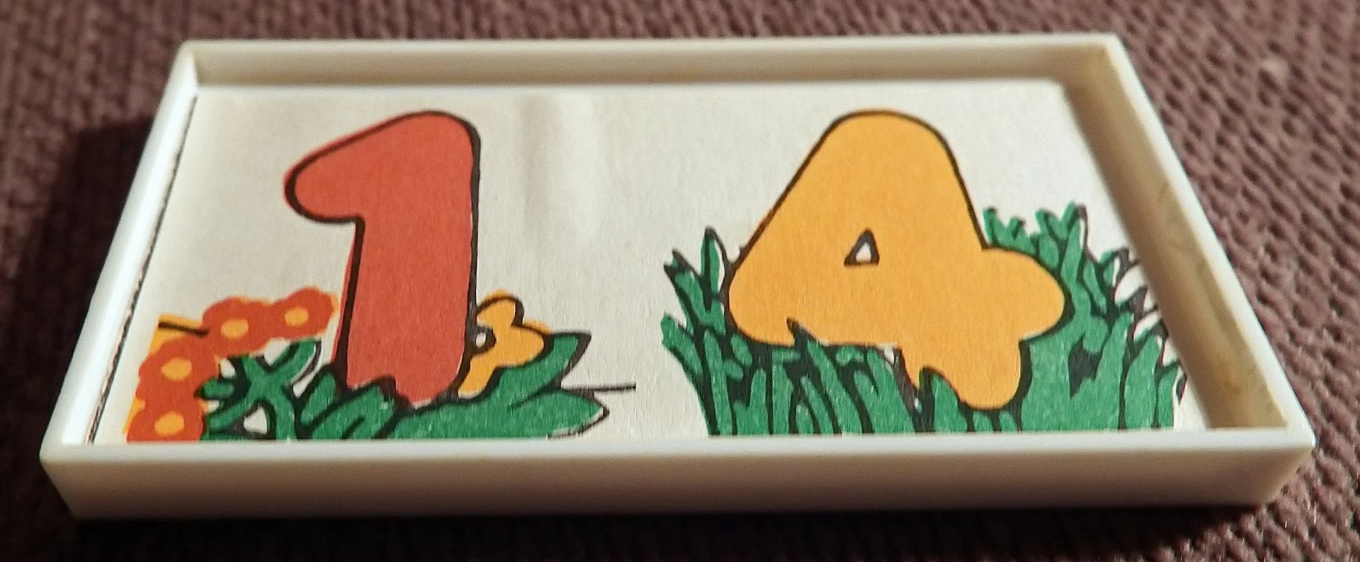 Игра. Домино детское. СССР. 1980-е годы - миниатюра 4
