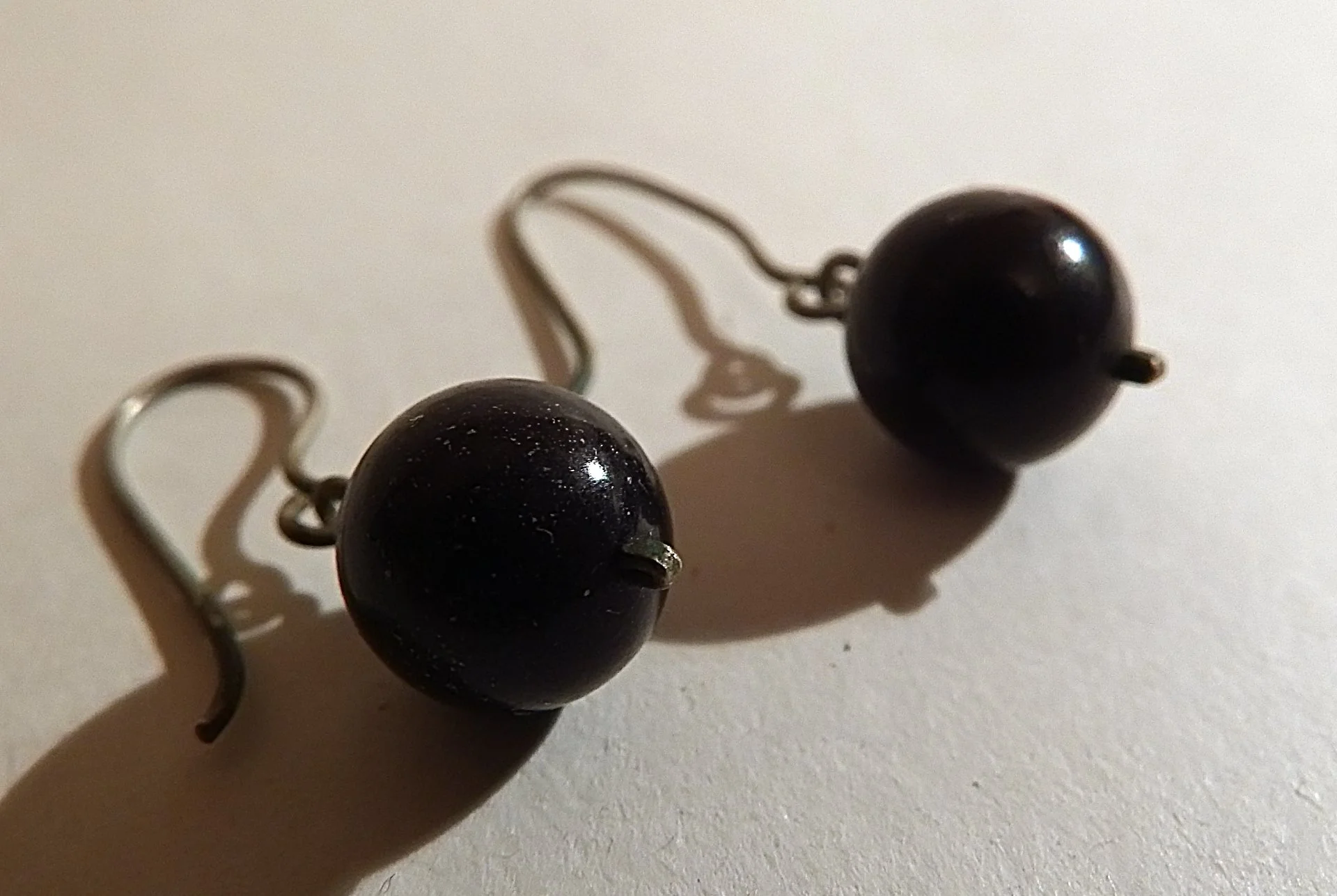 Серьги. Пластмасса. СССР - миниатюра 2