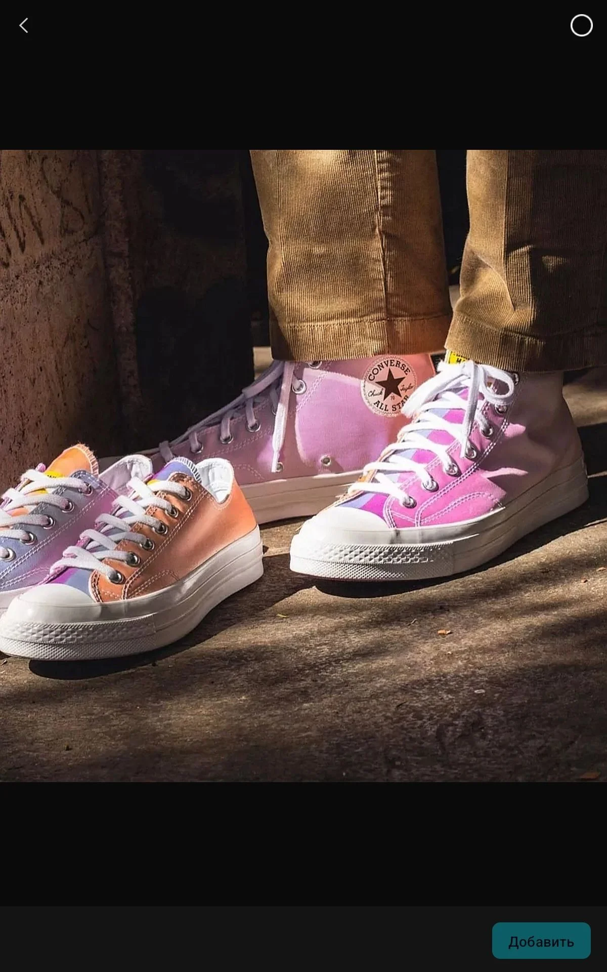 Кеды женские convers - миниатюра 3