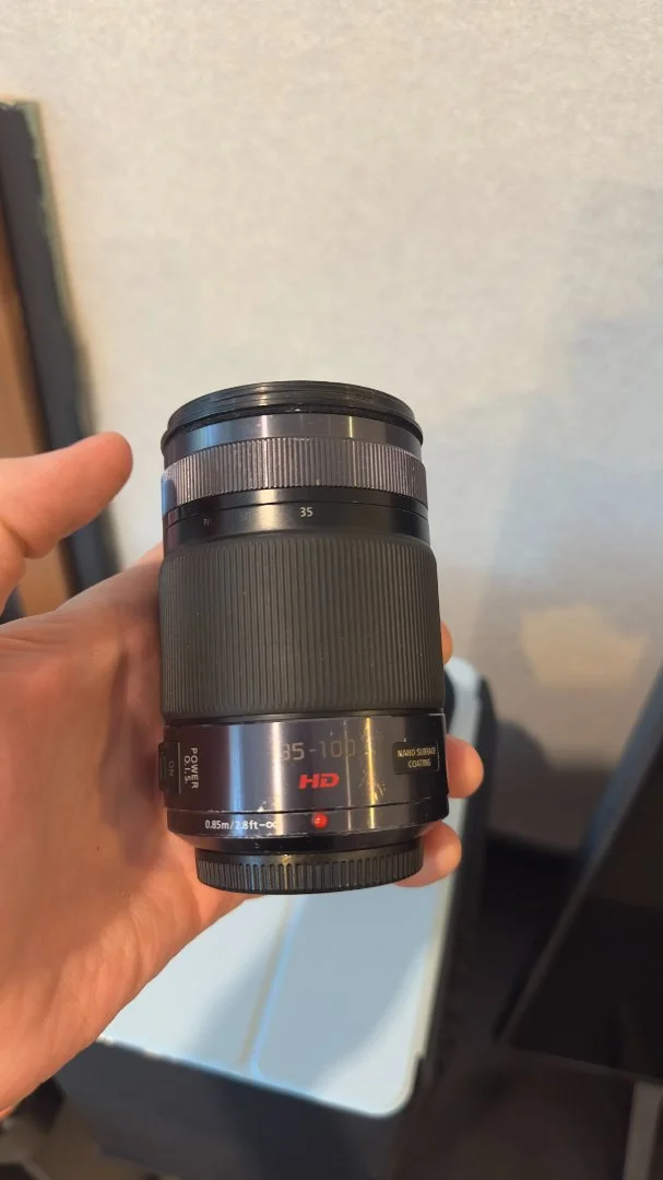 Объектив panasonic lumix 35-100mm f2.8 - миниатюра 5
