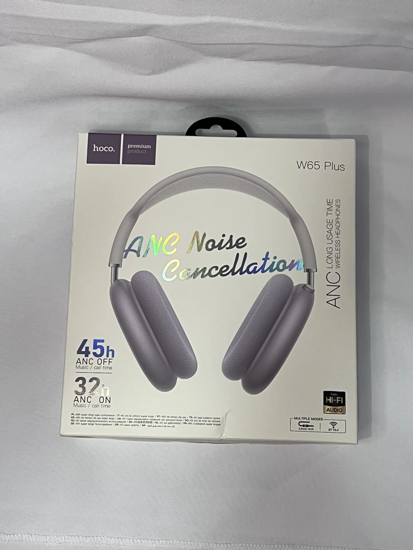 Наушники беспроводные Hoco W65 Plus - изображение 1