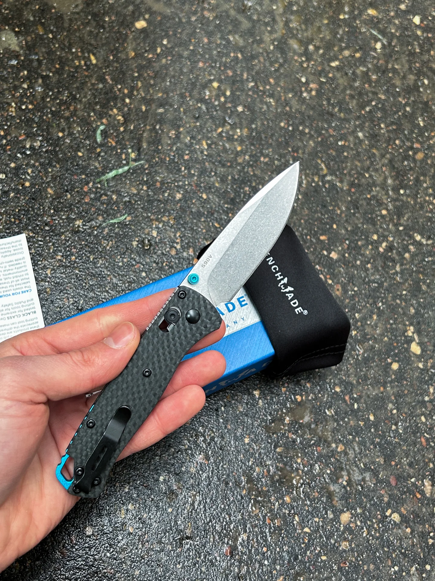 Нож Benchmade 535 Карбон - миниатюра 4