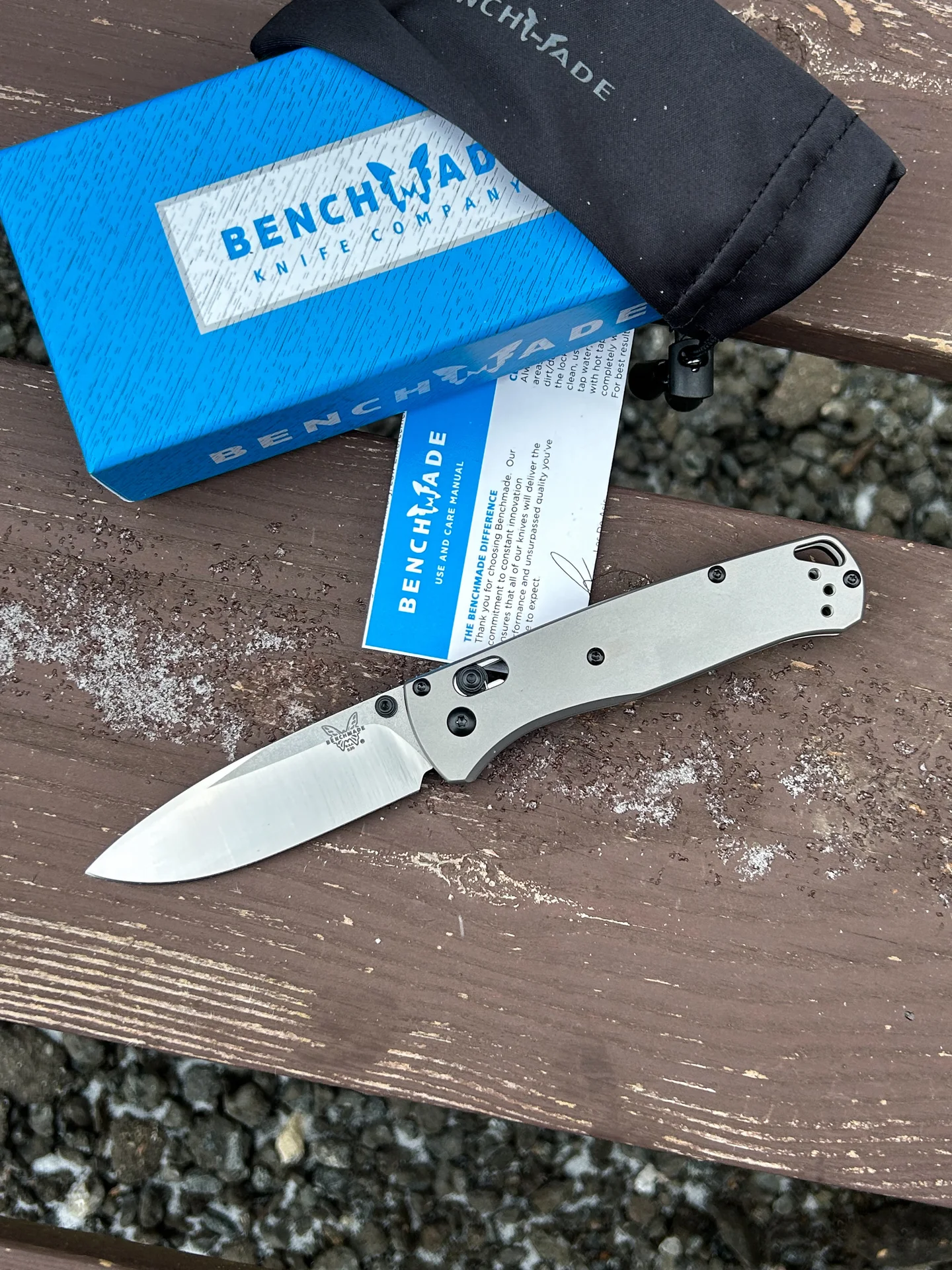 Нож Benchmade 535 Titanium - изображение 1