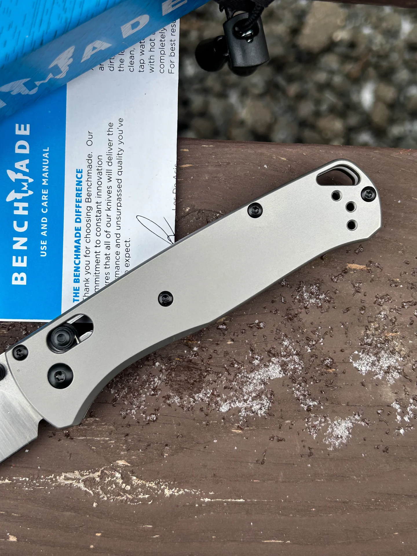Нож Benchmade 535 Titanium - миниатюра 3