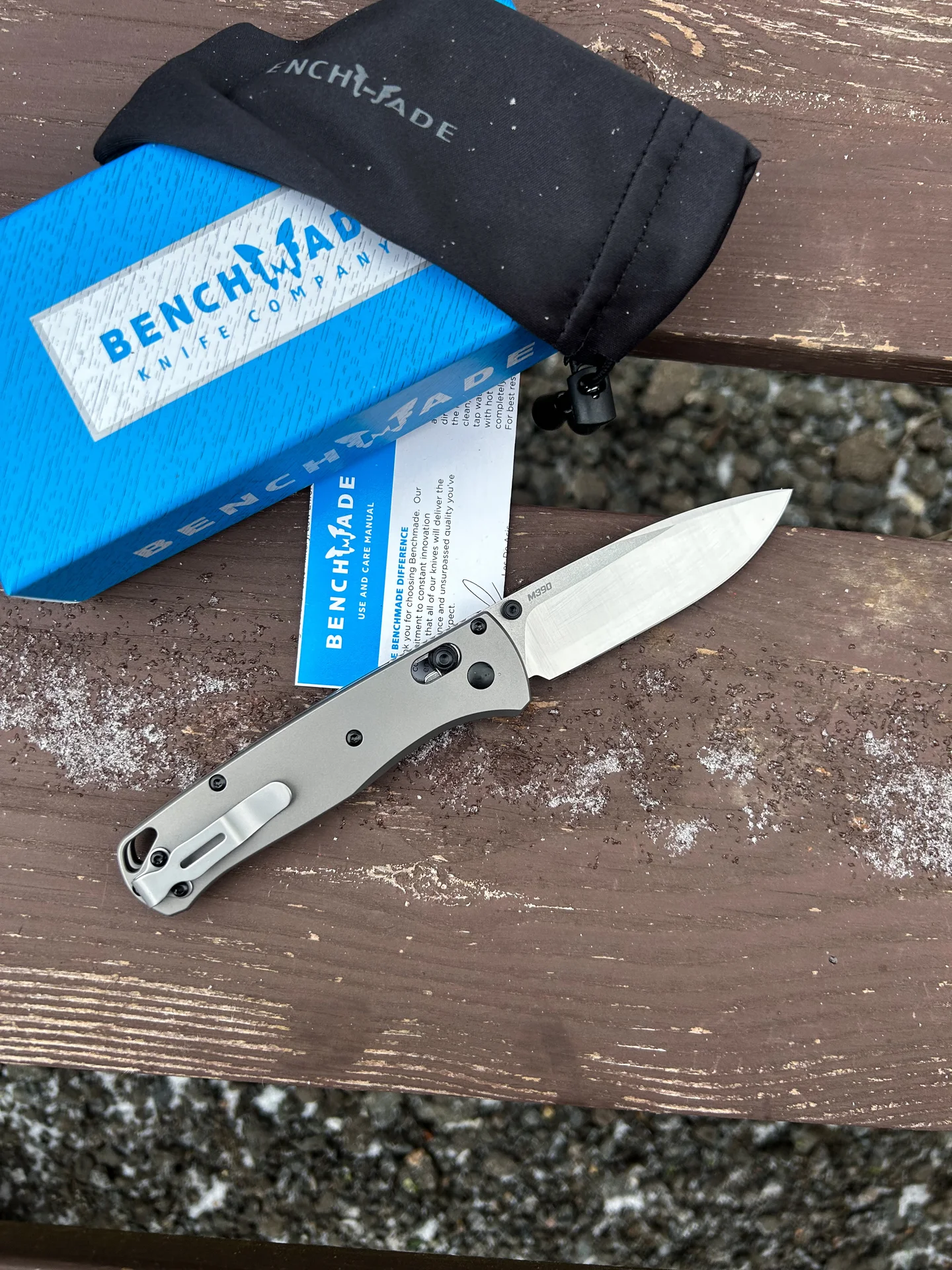 Нож Benchmade 535 Titanium - миниатюра 4