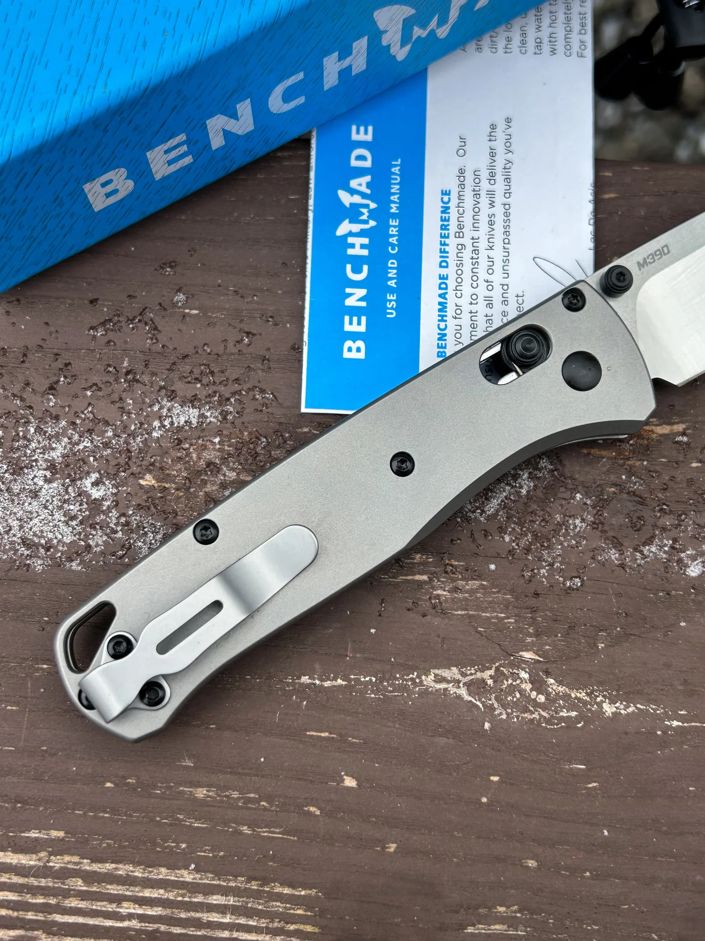 Нож Benchmade 535 Titanium - миниатюра 6