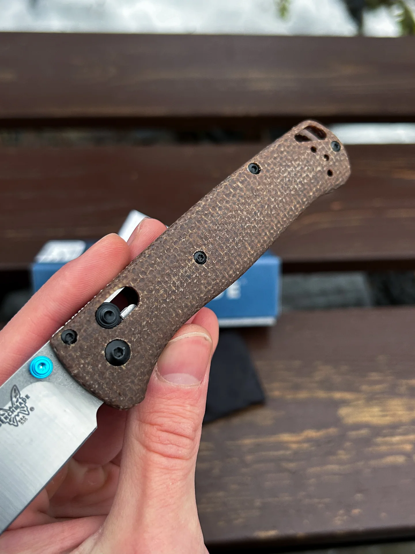 Нож Benchmade Bugout 535 Микарта - миниатюра 3
