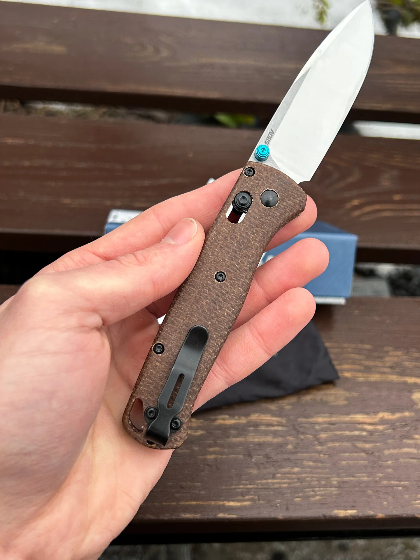 Нож Benchmade Bugout 535 Микарта - миниатюра 6